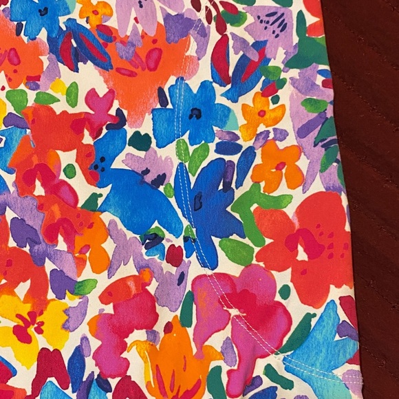 Tommy Bahama Colorful Floral Mini Dress Petite Small - Picture 7 of 7